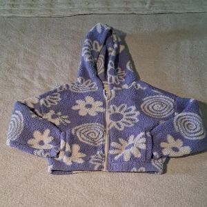 Cozy Floral Patterned Hoodie for Women